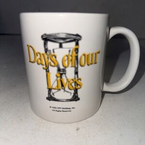 Vintage 1992 Days Of Our Lives CPT Holdings Soap Opera TV Show Coffee Tea Mug